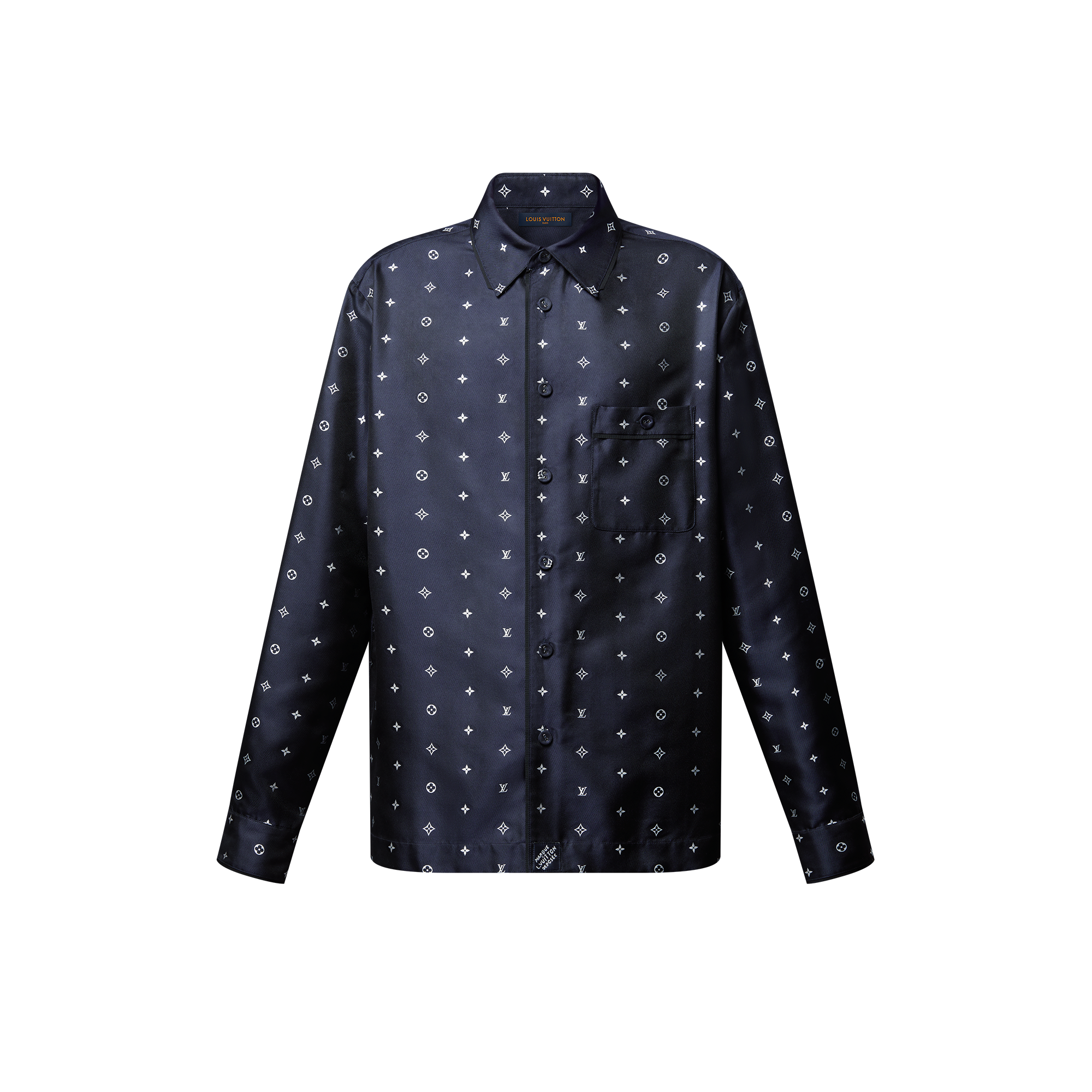 Monogram Silk Pajama Shirt - Ready-to-Wear 1AGN34 | LOUIS VUITTON